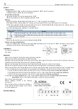 Предварительный просмотр 2 страницы Lilytech ZL-6280A Instruction Manual