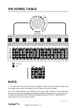 Предварительный просмотр 13 страницы LimaFlo Motomouth Operating Instructions Manual