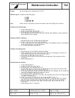 LIMBACH L 1700 Maintenance Instruction preview