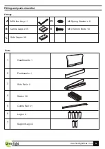 Предварительный просмотр 2 страницы LIMELIGHT Beds AURORA Assembly Instructions Manual