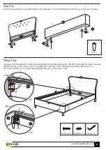 Предварительный просмотр 3 страницы LIMELIGHT Beds AURORA Assembly Instructions Manual