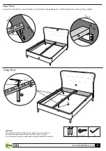 Предварительный просмотр 4 страницы LIMELIGHT Beds AURORA Assembly Instructions Manual