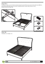 Предварительный просмотр 5 страницы LIMELIGHT Beds AURORA Assembly Instructions Manual