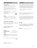 Preview for 4 page of limex ALPIN MASTER 128 User Manual