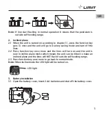 Preview for 7 page of LIMIT 1000-G Operating Manual