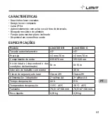 Preview for 65 page of LIMIT 1000-G Operating Manual