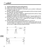 Preview for 74 page of LIMIT 1000-G Operating Manual