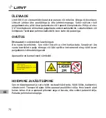 Preview for 76 page of LIMIT 1000-G Operating Manual