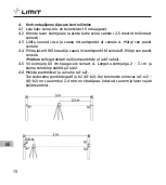 Preview for 80 page of LIMIT 1000-G Operating Manual