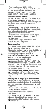 Предварительный просмотр 13 страницы LIMIT 110 Operating Manual