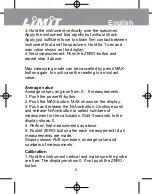 Предварительный просмотр 5 страницы LIMIT 144850104 Operating Manual