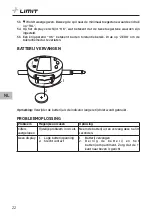 Preview for 24 page of LIMIT 151300506 Operating Manual