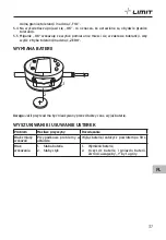 Preview for 39 page of LIMIT 151300506 Operating Manual