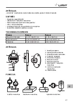 Preview for 43 page of LIMIT 151300506 Operating Manual