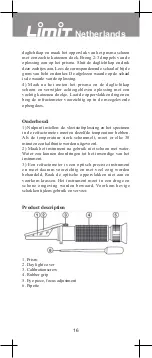 Предварительный просмотр 17 страницы LIMIT 1800 Operating Manual