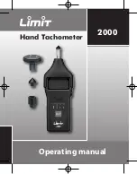 Preview for 1 page of LIMIT 2000 Operating Manual