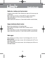 Preview for 15 page of LIMIT 2000 Operating Manual