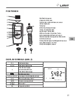 Preview for 25 page of LIMIT 2400 Operating Manual