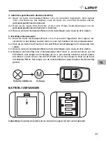 Preview for 31 page of LIMIT 2400 Operating Manual