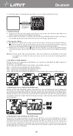 Предварительный просмотр 30 страницы LIMIT 266880103 Operating Manual