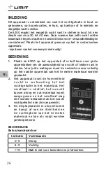 Preview for 28 page of LIMIT 267150100 Operating Manual