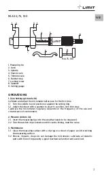 Preview for 5 page of LIMIT 272440108 Operating Manual