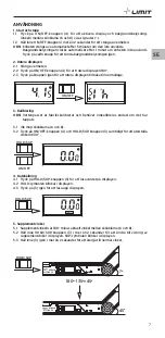 Предварительный просмотр 9 страницы LIMIT 272500109 Operating Manual