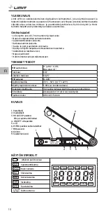 Preview for 20 page of LIMIT 272500109 Operating Manual