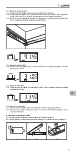 Preview for 43 page of LIMIT 272500109 Operating Manual