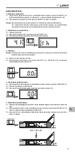 Preview for 49 page of LIMIT 272500109 Operating Manual