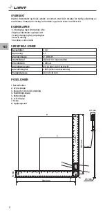 Предварительный просмотр 10 страницы LIMIT 272510108 Operating Manual