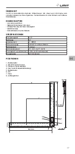 Preview for 19 page of LIMIT 272510108 Operating Manual