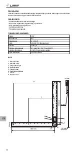 Preview for 40 page of LIMIT 272510108 Operating Manual