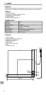 Preview for 46 page of LIMIT 272510108 Operating Manual