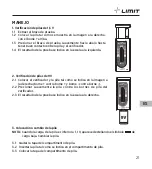 Предварительный просмотр 23 страницы LIMIT 272520107 Operating Manual