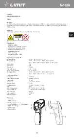 Предварительный просмотр 13 страницы LIMIT 272840109 Operating Manual