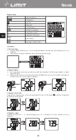 Предварительный просмотр 14 страницы LIMIT 272840109 Operating Manual