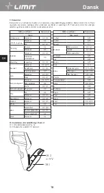 Предварительный просмотр 20 страницы LIMIT 272840109 Operating Manual