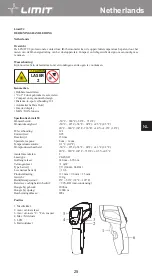 Предварительный просмотр 29 страницы LIMIT 272840109 Operating Manual