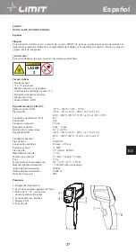 Предварительный просмотр 41 страницы LIMIT 272840109 Operating Manual