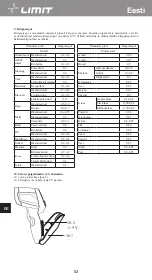 Предварительный просмотр 56 страницы LIMIT 272840109 Operating Manual