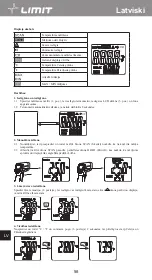 Предварительный просмотр 62 страницы LIMIT 272840109 Operating Manual