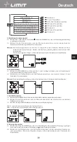 Предварительный просмотр 37 страницы LIMIT 272840208 Operating Manual