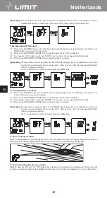 Предварительный просмотр 44 страницы LIMIT 272840208 Operating Manual