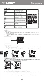 Предварительный просмотр 66 страницы LIMIT 272840208 Operating Manual