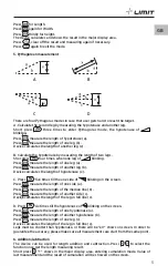 Предварительный просмотр 7 страницы LIMIT 281130104 Operating Manual