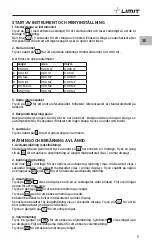 Предварительный просмотр 11 страницы LIMIT 281130104 Operating Manual