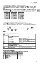 Предварительный просмотр 13 страницы LIMIT 281130104 Operating Manual