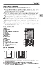 Предварительный просмотр 15 страницы LIMIT 281130104 Operating Manual