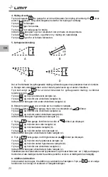 Предварительный просмотр 22 страницы LIMIT 281130104 Operating Manual